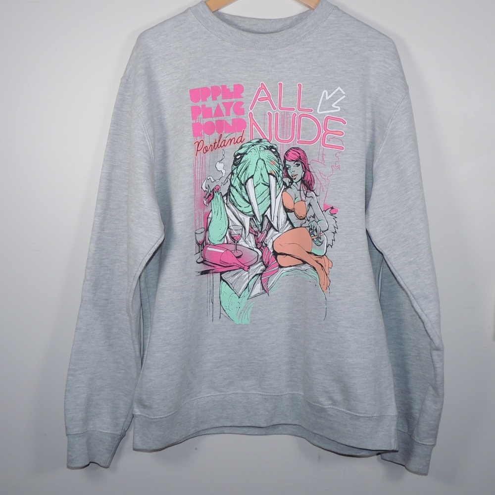 Portland Underground | Gray Graphic Sweatshirt